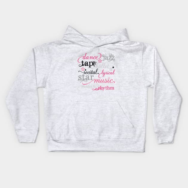 Jazz dance Kids Hoodie by see mee